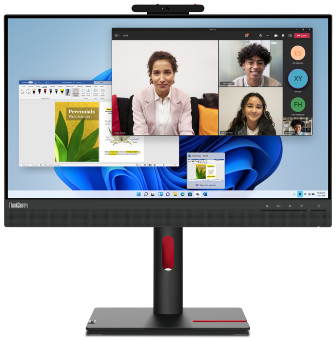 Lenovo ThinkCentre Tiny-in-One 24 Gen 5 23.8 pulg. Full HD IPS Negro