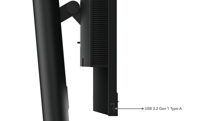 Lenovo ThinkCentre TIO-24 Gen 5 Monitor 23.8 FHD IPS Black