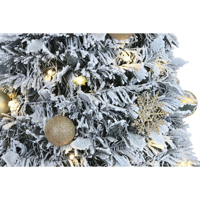 DKD Home Decor Árbol de Navidad Dorado 71 x 180 x 71 cm