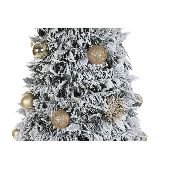 DKD Home Decor Árbol de Navidad Dorado 71 x 180 x 71 cm