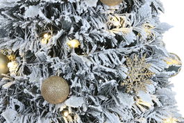 DKD Home Decor Árbol de Navidad Dorado 71 x 180 x 71 cm