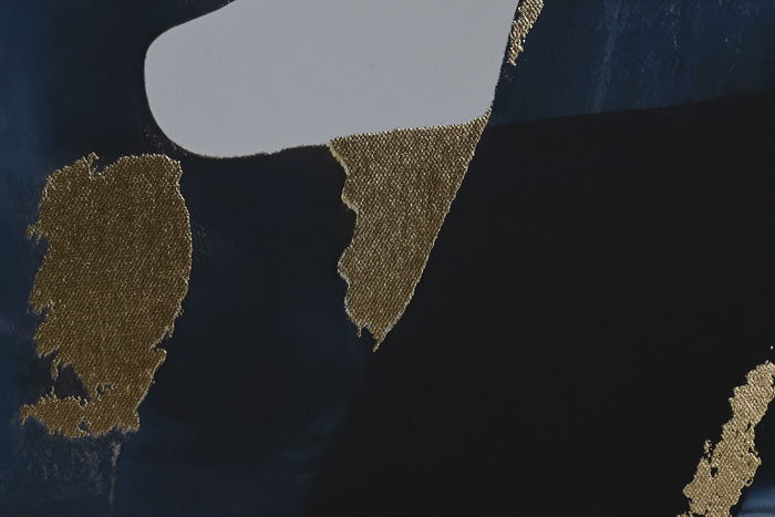 DKD Home Decor Cuadro Abstracto Blanco Azul 120 x 90 cm (2 Unidades)