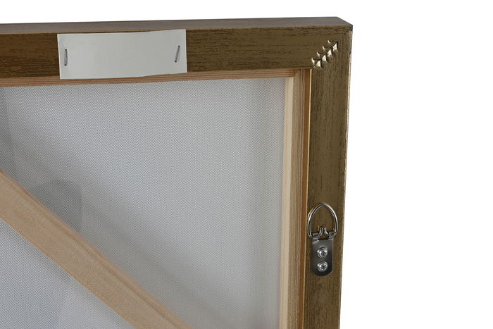 DKD Home Decor Cuadro Abstracto Blanco Azul 120 x 90 cm (2 Unidades)