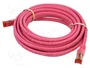 GOOBAY Patch Cord Cat 6 S/FTP 5m Rosa