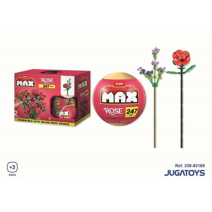 Zuru Bola construcción Rosas Max Bricks coleccionables 12cm Zuru Bola construcción Rosas Max Bricks coleccionables 12cm