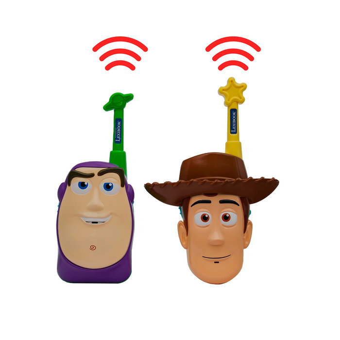 Lexibook Walkie Talkies 3D Toy Story Tw18TS para niños - 500m alcance Lexibook Walkie Talkies 3D Toy Story Tw18TS para niños - 500m alcance