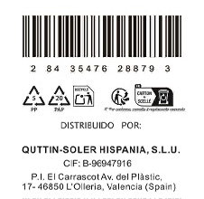 Inde Cuchillo Cocina 13 cm "Laser" (36 Unidades)