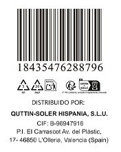 Inde Cuchillo Cocina 13 cm "Laser" (36 Unidades)