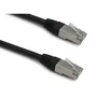 Lineaire Cable de Red RJ45 LINEAL PCC6FNB Cat6 Apantallado F/UTP Negro 1 metro - Para Redes Ethernet