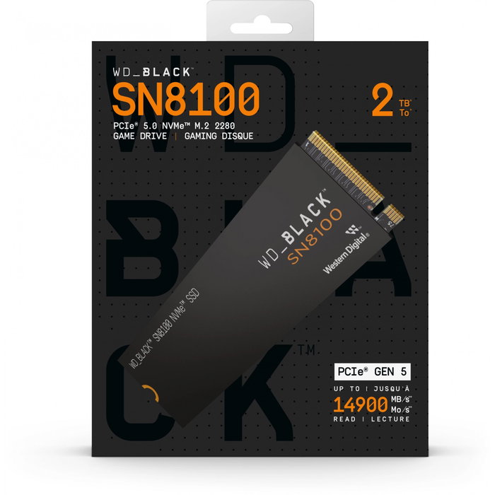 Western Digital WD Black SN8100 M.2 NVMe PCIe 4.0 x 4 2TB