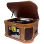 Sunstech PXRC52CD Tocadiscos con Bluetooth, Radio FM, Cassette y Conversor MP3