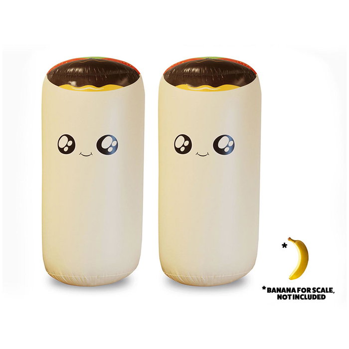 Asmodee Throw Throw Burrito Edición Extrema para Exteriores con Burritos Gigantes Asmodee Throw Throw Burrito Edición Extrema para Exteriores con Burritos Gigantes