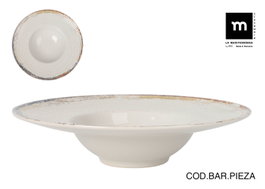 La Mediterranea Plato Pasta Risotto Albus Ø28 cm (6 Unidades)积累