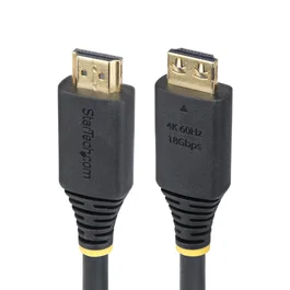 StarTech.com Cable HDMI de alta velocidad con conectores de agarre 2,4m 4K 60Hz