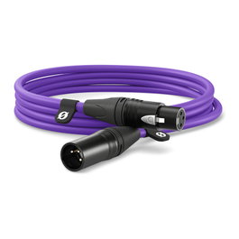 RODE Cable XLR Premium de 3 metros, Púrpura