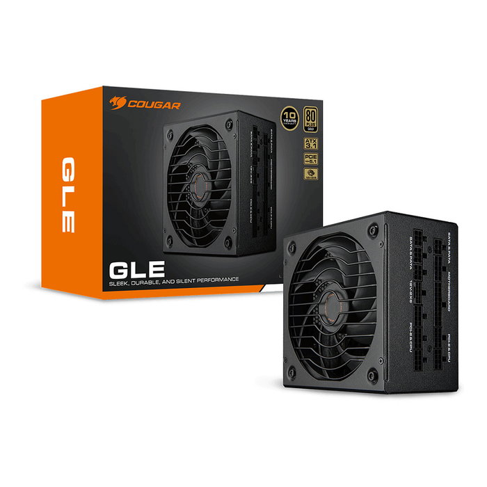 Cougar CGRGLE-1000 Fuente de Alimentación 1000W ATX 3.1 80 Plus Gold Modular para PC