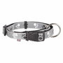 Collar para Perro Trixie Silver Reflect Negro Gris M/L 35-55 cm