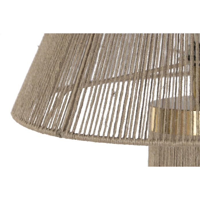 DKD Home Decor Lámpara de Pie de Ratán Marrón DKD Home Decor Lámpara de Pie de Ratán Marrón