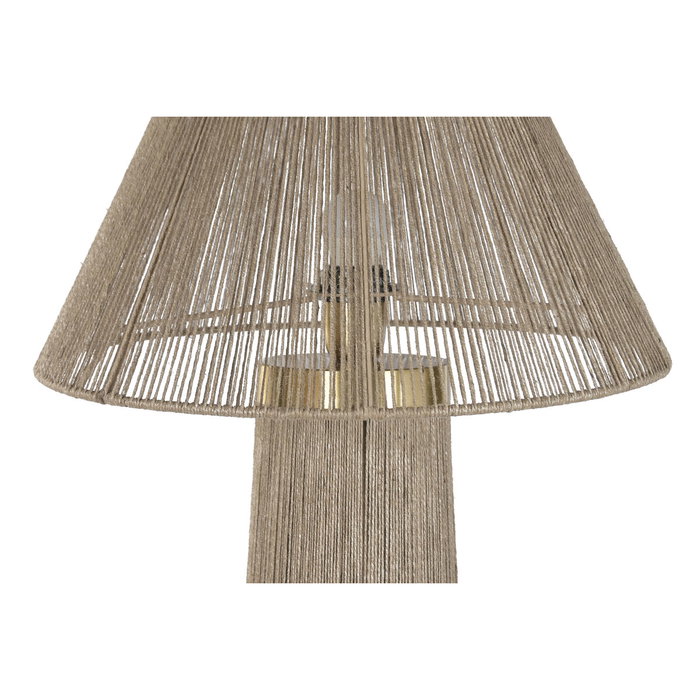 DKD Home Decor Lámpara de Pie de Ratán Marrón DKD Home Decor Lámpara de Pie de Ratán Marrón