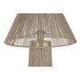 DKD Home Decor Lámpara de Pie de Ratán Marrón