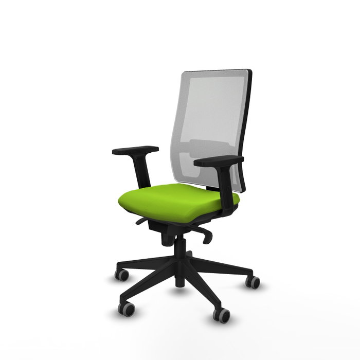 PIQUERAS Y CRESPO Silla de oficina Horna con mecanismo Sincro, Pistacho y Blanco PIQUERAS Y CRESPO Silla de oficina Horna con mecanismo Sincro, Pistacho y Blanco