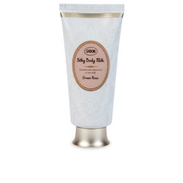 Sabon Bálsamo Corporal Silky Body Milk Green Rose 200 ml - Piel Sensible, Ingredientes Naturales