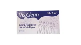Visclean Suero Fisiologico 5 mL 30 Unidades