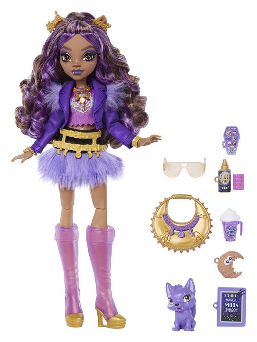 Mattel Monster High Clawdeen Wolf con Accesorios