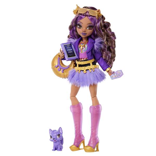 Mattel Muñeca Monster High Clawdeen Wolf con Accesorios 12x8x8 cm Mattel Muñeca Monster High Clawdeen Wolf con Accesorios 12x8x8 cm