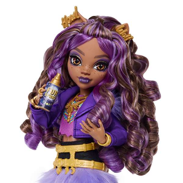 Mattel Muñeca Monster High Clawdeen Wolf con Accesorios 12x8x8 cm Mattel Muñeca Monster High Clawdeen Wolf con Accesorios 12x8x8 cm