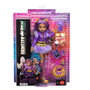 Mattel Muñeca Monster High Clawdeen Wolf con Accesorios 12x8x8 cm