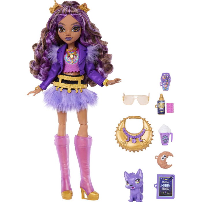 Mattel Monster High Clawdeen Wolf con Accesorios