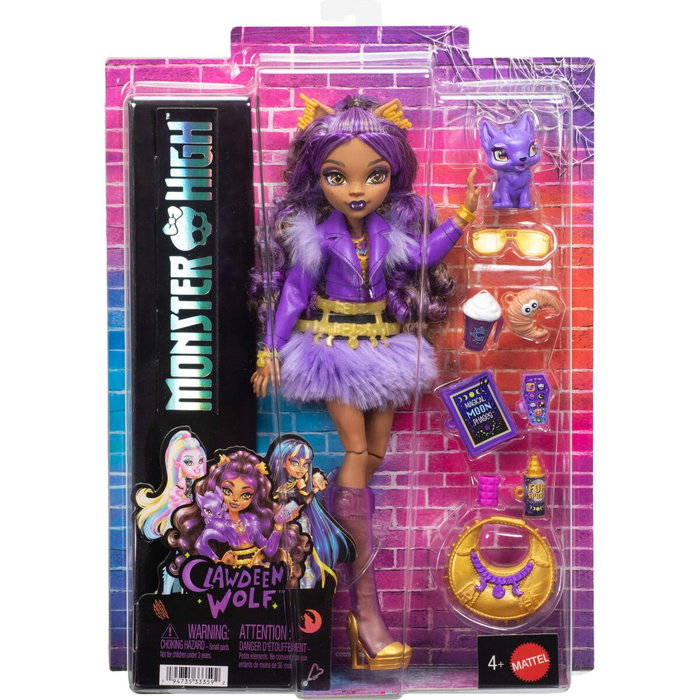 Mattel Monster High Clawdeen Wolf con Accesorios