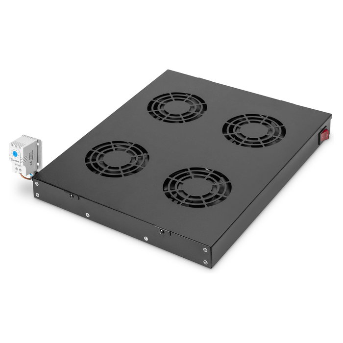 Digitus DN-19 Unidad de Refrigeración Profesional para Rack, Ventilador 4 Puertos, Instalación 483 mm/19" Digitus DN-19 Unidad de Refrigeración Profesional para Rack, Ventilador 4 Puertos, Instalación 483 mm/19"