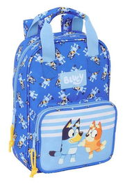 Mochila Escolar Bluey Let's play Azul 20 x 28 x 8 cm