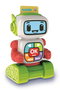 Clementoni Robot Educativo Eddie, Pantalla LCD para Enseñar Letras, Números y Emociones, 20x25x10,5 cm