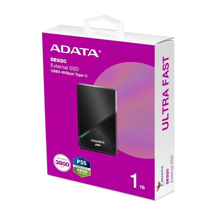 ADATA SE920 SSD Externo 1TB Negro