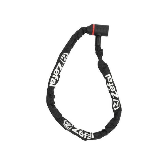 Zefal K-Traz M14 Cadena de Acero Macizo Tratado con Candado y Llaves Integradas - 120 cm, Seguridad 14/20 Zefal K-Traz M14 Cadena de Acero Macizo Tratado con Candado y Llaves Integradas - 120 cm, Seguridad 14/20
