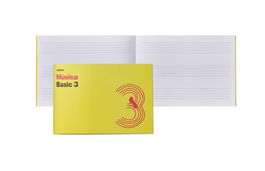 Bloc De Musica Additio Basic 3 Pentagramas 24X17 Apdo.
