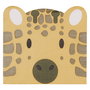Party Time Juego De 20 Servilletas Sabana Fiesta Animales Cebra Tigre Girafa