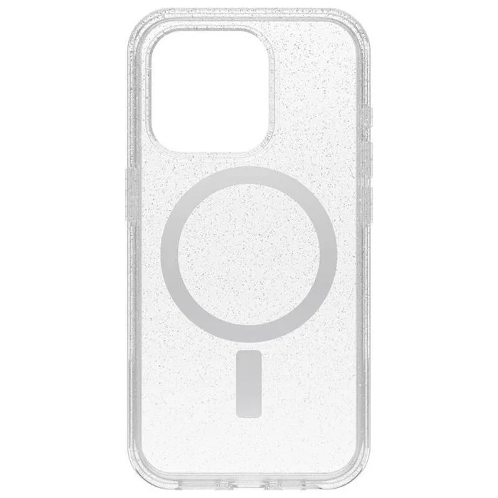 OtterBox Symmetry Clear con MagSafe - Funda Transparente Ultradelgada para iPhone 15 Pro - Protección Máxima Anti-Caídas y Compatible con Carga Inalámbrica