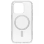 OtterBox Symmetry Clear con MagSafe - Funda Transparente Ultradelgada para iPhone 15 Pro - Protección Máxima Anti-Caídas y Compatible con Carga Inalámbrica