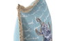 DKD Home Decor Cojín de Poliéster Azul 45x10x45 cm