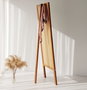 Hanah Home Espejo Cheval Madera Maciza Pino Roble 55x170 cm