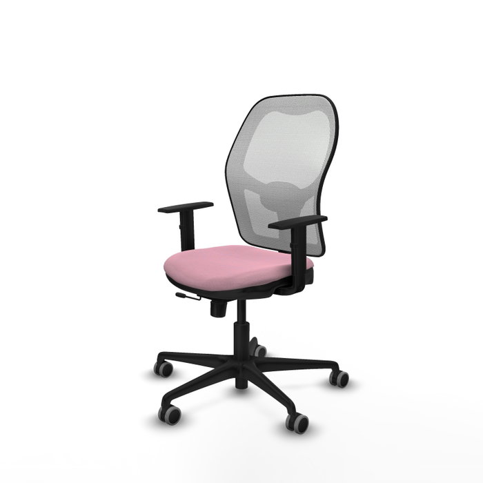 PIQUERAS Y CRESPO Silla de oficina Jorquera Rosa y Blanca PIQUERAS Y CRESPO Silla de oficina Jorquera Rosa y Blanca