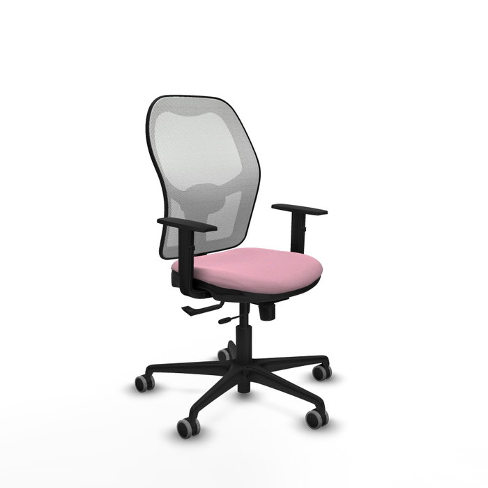 PIQUERAS Y CRESPO Silla de oficina Jorquera Rosa y Blanca PIQUERAS Y CRESPO Silla de oficina Jorquera Rosa y Blanca