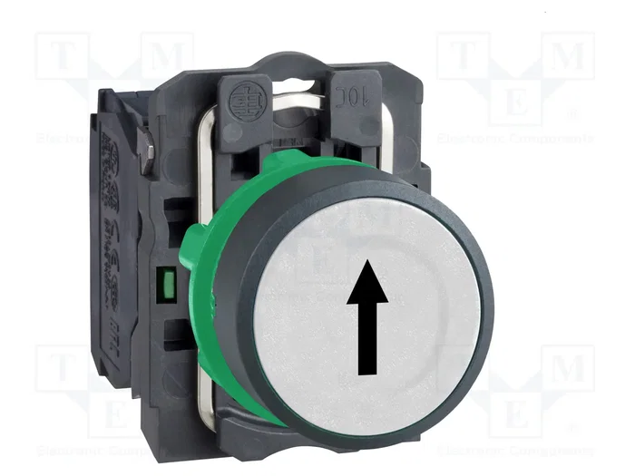 SCHNEIDER ELECTRIC Interruptor de presión Harmony XB5 blanco 22mm NA SCHNEIDER ELECTRIC Interruptor de presión Harmony XB5 blanco 22mm NA