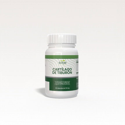 SOTYA Cartílago de Tiburón 500 mg, 60 Cápsulas SOTYA Cartílago de Tiburón 500 mg, 60 Cápsulas