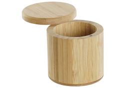 DKD Home Decor Salero 8.5 x 8.5 x 8.5 cm Bambu Natural