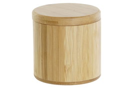 DKD Home Decor Salero 8.5 x 8.5 x 8.5 cm Bambu Natural